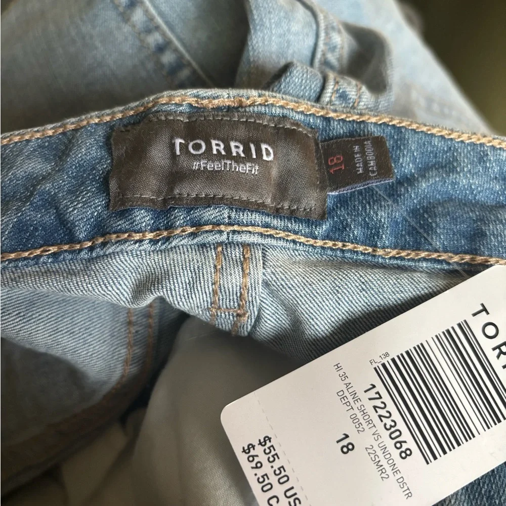TORRID Stretch Denim Shorts